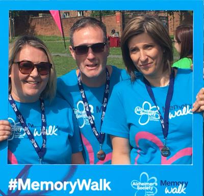 DC Care walked the Leeds Memory walk for Alzheimers Society