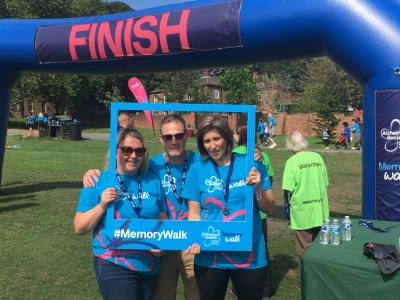 DC Care raises over £500 for Alzheimer’s Society